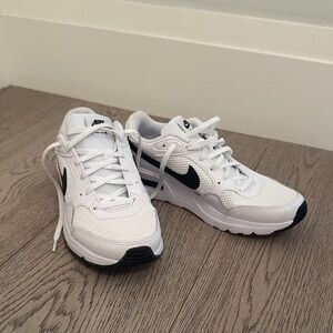 Nike White and Black Athletic Shoes